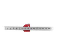 CX300-2 Woodworking Scribing Ruler | High Accuracy 0.1mm Angle Measure Tool | Aluminum Alloy Carpenter Ruler for Woodworking/Construction/Drilling