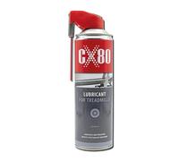 CX80 DuoSpray Lubrifiant pour tapis de course | Spray d'huile de silicone pour tapis de course et appareils de fitness | Réduit les frottements et les grincements | Protège durablement contre la