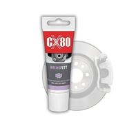 CX80 | Graisse de frein spéciale pour pistons, guides et cylindres, compatible avec les fluides de frein DOT 3, 4, 5.1, anticorrosion | -60 °C à +260 °C | Tube de 40 g