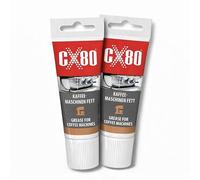 CX80 Graisse en silicone pour machines à café - Pour groupe café - Joint torique pour une longue durée de vie de la machine - Graisse en silicone incolore - Qualité alimentaire - Résistant à l'eau et