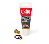 CX80 Graisse en silicone pour machines à café - Pour groupe de percolation, joint, joint torique pour une longue durée de vie de la machine - Graisse incolore, adaptée à un usage alimentaire