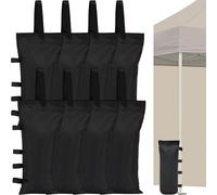 CXAFQ 8 Pièces Sac De Lestage pour Tonnelle, Pied De Tonnelle, Leste pour Pied De Tonnelle, 50 * 20cm, Apportez Votre Propre Conception De Sangle, Peut Lier Les Jambes De Tente, Porte - Parapluie