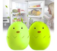 CXAFQ Désodorisant Pour Réfrigérateur En Pack De Deux, Jolie Forme, Utilisation Pratique, Il Suffit De Le Mettre Dans Le Pour Que Votre Réfrigérateur N'ait Plus D'odeur (Vert * 2)