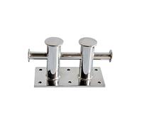 CXCDSS 260 * 120 * 162mm Acier Inoxydable Bateau Yacht Accessoires Matériel Marin Double Câble Croisé Monté Double Borne Croisée Accessoires de quincaillerie Marine