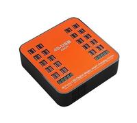 CXCDSS Station de Charge, Chargeur USB Multi-Rapide 300W, Station de Charge Portable à 60 Ports, Chargeur Mural Intelligent(1 UK)