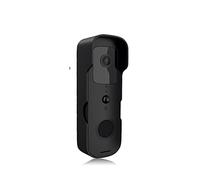 CXCDSS Visiophone sans Fil, Tuya Smart Video Doorbell IP Camera Outdoor Wireless Intercom Home Security Protection(Zwart,Without Bell)
