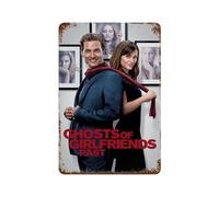 CXEEUDFFN Affiche de film Ghosts of Ex-Girlfriends - Décoration murale en métal - Décoration de bar moderne - 30 x 20 cm
