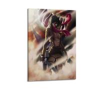 CXEEUDFFN Poster d'anime Attack on Titan 22 - Impression sur toile - Décoration murale moderne pour chambre à coucher - 60 x 90 cm