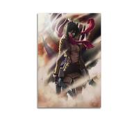 CXEEUDFFN Poster d'anime Attack on Titan 22 - Impression sur toile - Décoration murale moderne pour chambre à coucher - 40 x 60 cm