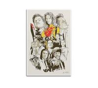 CXEEUDFFN Poster d'art du film Kill Bill 5 - Impression sur toile - Décoration murale moderne pour chambre à coucher - 50 x 75 cm