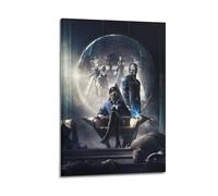 CXEEUDFFN Poster de jeu vidéo Dishonored 2 - Impression sur toile - Décoration murale moderne pour chambre à coucher - 50 x 75 cm