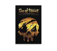 CXEEUDFFN Poster décoratif sur toile Game Sea of Thieves - Impression d'art moderne pour chambre à coucher - 20 x 30 cm
