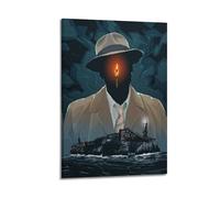 CXEEUDFFN Poster décoratif sur toile The Island - Impression d'art moderne pour chambre à coucher - 30 x 45 cm