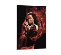 CXEEUDFFN Poster Hunger Games - Impression sur toile - Décoration murale moderne pour chambre à coucher - 20 x 30 cm
