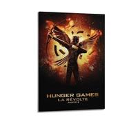 CXEEUDFFN Poster Hunger Games - Peinture sur toile - Poster décoratif sur toile - Impression d'art moderne pour chambre à coucher - 40 x 60 cm