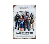 CXEEUDFFN Rare Export A Christmas Tale Movie PosterWall Decor Art Metal Tin Poster Modern Bar Decorations30x20cm
