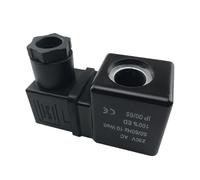 CXFCIHFT Bobine d'électrovanne TM30, Bobine de vanne de vidange électronique AC220V DC24V, alésage intérieur 14,5 mm, Hauteur 42 mm(AC220V)