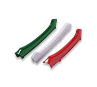 CXFFB 3 Pièces Calandre Moulage Boucle Autocollant de Voiture pour Maserati Ghibli 2014 2015 2016 2017 Calandre Insérer Garniture Calandre Couverture Décoration Accessoires