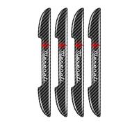 CXFFB 4 Pièces de Protection de Porte Latérale de Voiture pour Maserati Levante Ghibli Quattroporte GT GC Protecteur Anti-Collision Protecteur de Protection Bande Emblème Accessoires