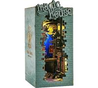 Maquette 3d-Serre Livres Maison Magique