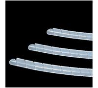 CXGBQSJ Gaine Spirale PTFE Flexible Gestion des Câbles,15 * 17mm/1m