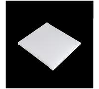 CXGBQSJ PA Nylon Sheet pour Usinage CNC, Plaque en Plastique Blanc, Haute Résistance, Résistante À l'usure, Pièces Industrielles, Engrenages,400 * 400 * 3mm