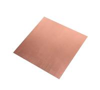 CXGBQSJ Plaque de Cuivre 99,9% Métal Cuivre, Malléable et Durable pour l'Artisanat, l'Architecture et Les Applications Électriques,160x160x2mm