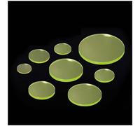 CXGBQSJ Plaque Ronde en PU Polyuréthane, Feuille Plastique Solide pour Bricolage, Usinage CNC et Réparations Atelier,15 * 4mm/10pcs