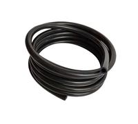 CXGBQSJ Tube en Silicone Diamètre Intérieur 20 Mm Longueur 1 M Tube en Caoutchouc De Silicone Noir Tuyau d'air Tuyau d'eau pour Irrigation Goutte À Goutte, Drainage,20x26
