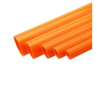 CXGBQSJ Tube PVC Rigide Haute Résistance, Tuyau Léger et Durable pour Drainage, Transfert d'eau, Aquarium, Jardinage et Usage Industriel,25mm