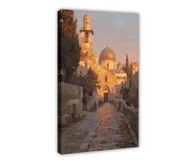CXGFEFFG Impression sur toile touchante, émotionnelle, réconfortante, famille, animal de compagnie, amour, décoration de chambre à coucher, cadeau 60 x 90 cm
