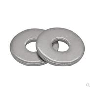 Cxiang-Rondelles d'arrêt M2.5 M3 M3.5 M4 M5 M6 M8 M10 M12 M14 M16 M18 M20 A2 Stainless Steel Large Flat Washer, Corrosion et durable(M2.5 50PCS)