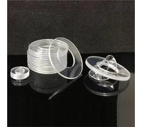 Cxiang-Rondelles d'arrêt M4 M4.2 M5 M6 M7 Soft Washer Thickness 0.3mm-2mm Soft Plastic PVC Transparent Insulating Gasket Ring Spacer Flat Washer, Corrosion et durable(M6x18x1-100Pcs)
