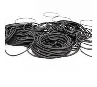 Cxiang-Rondelles d'arrêt O-ring Thickness 2-2.5-3mm CS Fluororubber FKM Sealing Temperature Resistant Gasket Rubber Ring, Corrosion et durable(OD21xCS3-10pcs)