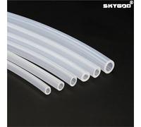 Cxiang-Tube en Silicone Food Grade Transparent Silicone Rubber Hose ID 0.5 1 2 3 4 5 6 7 8 9 10 12 13 14mm, Résistance à haute température(10 Meters,ID 10mm x 14mm OD)