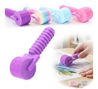 CXINLky Diamond Art Painting Roller, Diamant Art Outil de pressage Rouleau à Pousser Accessoires pour DIY Diamant Peinture 02-Violet