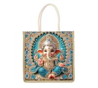 CXINLky DIY Diamond Art Painting Sac de transport avec grande capacité, sac fourre-tout en tissu, 05-indien