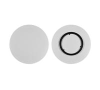 Cxllisionary Plateau Tournant Lazy Susan Pour Table À Manger 50-100 CM, Plateau Rotatif Anti-Dérapant Résistant Aux Rayures, Rotation 360° Fluide Pour Tables Rondes Et Carrées, Fêtes(White,80cm/32in)
