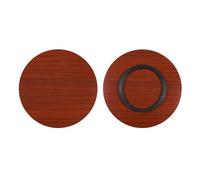 Cxllisionary Plateau Tournant Lazy Susan Pour Table À Manger 50-100 CM, Plateau Rotatif Anti-Dérapant Résistant Aux Rayures, Rotation 360° Fluide Pour Tables Rondes Et Carrées, Fêtes(Red,80cm/32in)