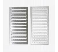 Cxlly Caniveau De Drainage ExtéRieur en Acier Inoxydable, Grille De Cuisine, Plaque De Recouvrement De TranchéE De 58 Cm De Long, pour éGouts - Commercial Et RéSidentiel(58x40x2.5cm/23x16x1)