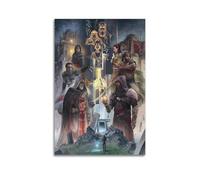 CXMAKNZ Affiches Applicable à Assassin's Creed Revelations Art Toile Peinture à l'huile Peinture décorative Art Poster Peinture à suspendre Maison Salon Chambre à coucher Mur à manger 30 x 45 cm Sans