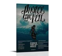 CXMAKNZ Affiches Applicable à Eflormes Pierce The Veil Vintage Personali Toile Peinture à l'huile Peinture Décorative Art Poster Suspendu Peinture Maison Salon Chambre Salle à Manger Mur 40 x 60 cm