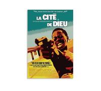 CXMAKNZ Affiches Applicable à LA CITE DE DIEU Toile Peinture à l'huile Peinture Décorative Art Poster Suspendu Peinture Maison Salon Chambre Salle à Manger Mur 20 x 30 cm Sans Cadre
