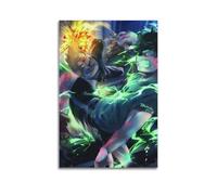 CXMAKNZ Affiches Applicable à My Hero Academy Toile Peinture à l'huile Peinture décorative Art Poster Suspendu Peinture Maison Salon Chambre à Manger Mur 20 x 30 cm Sans Cadre