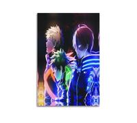 CXMAKNZ Affiches Applicable à My Hero Academy Toile Peinture à l'huile Peinture décorative Art Poster Suspendu Peinture Maison Salon Chambre à Manger Mur 20 x 30 cm Sans Cadre