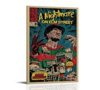 CXMAKNZ Affiches Applicable pour aller au lit à minuit Toile Peinture à l'huile Peinture décorative Art Poster Suspendu Peinture Maison Salon Chambre à coucher Salle à manger Mur 16 x 24 pouces (40 x