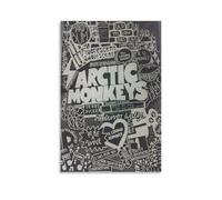 CXMAKNZ Posters Applicable to Defter Arctic MonkeysMusic Of The Word Toile Peinture à l'huile Peinture décorative Art Poster Peinture à suspendre Maison Salon Chambre à coucher Mur à manger 20 x 30 cm