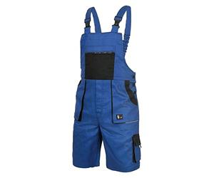 CXS Denis Hommes Shorts de Travail Salopette Courte 100% Coton Short de Travail Professionnel Pantalon de Jardinage et Confort (64)