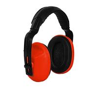 CXS EP106 Casque de protection auditive pour enfants et adultes - Cache-oreilles avec mousse réglable - Bandeau pour la meilleure protection auditive compacte (Rouge, 1 pièce)