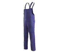 CXS Franta Blaumann Salopette de travail pour homme - 100 % coton - Très stable et résistant - Avec bretelles - Pantalon de jardin - Pantalon cargo - Combinaison de travail (bleu), bleu, 50